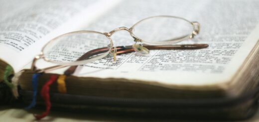 eyeglass with gold colored frames